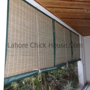 Bamboo-Chick-B001 Bamboo Roller Blinds